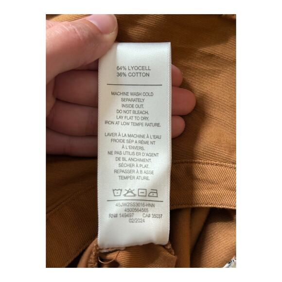 Joe's Jeans romper Emilia flutter sleeve brown size Small S - Picture 6 of 6